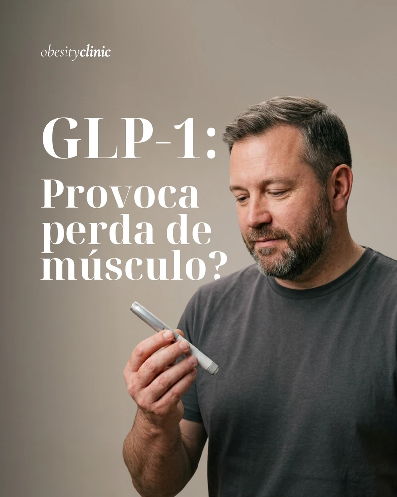 Capa da Obesity Clinic com a pergunta GLP-1: provoca perda de músculo?